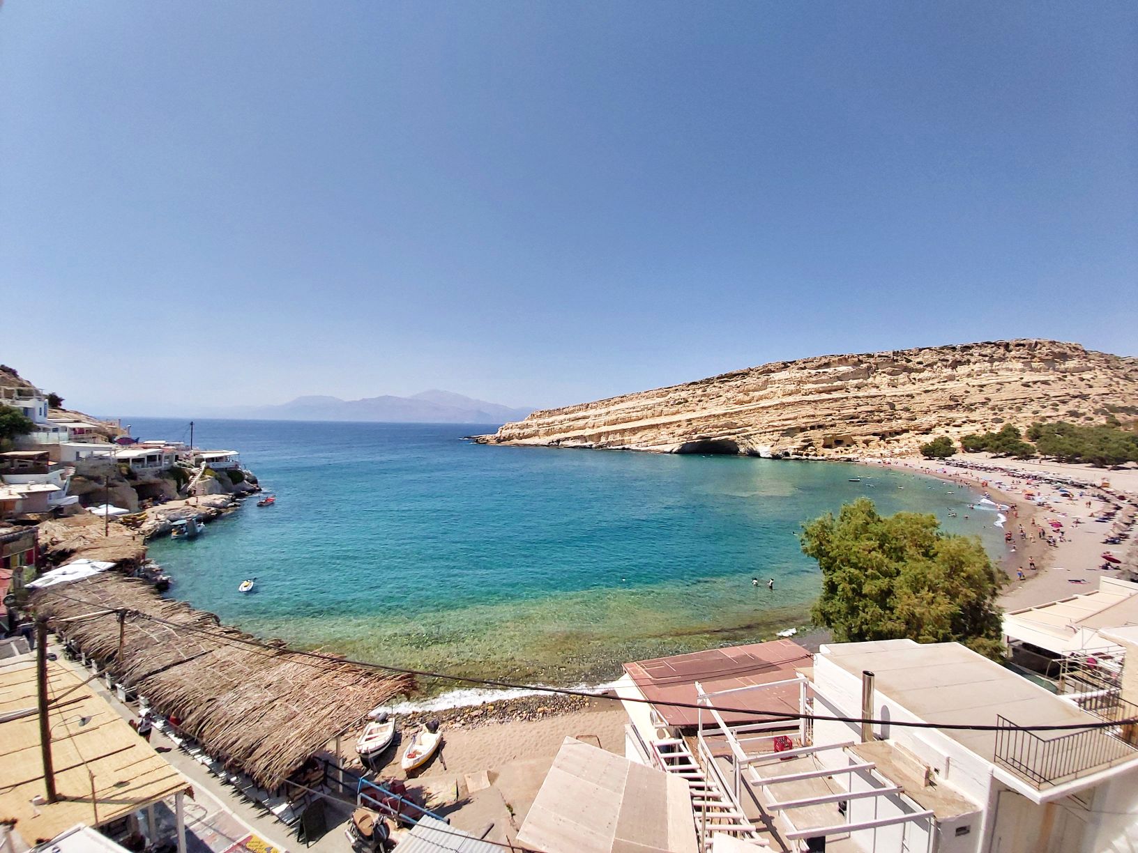 picture beach view matala