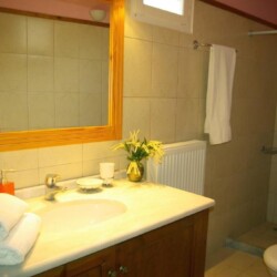 Bathroom of Sior Nikoletos featuring a walk-in shower